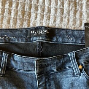 Liverpool Dark Wash Jeans